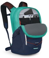 Rucsac pentru oraș Osprey Quasar 26L Reverie Green/Cetacean Blue imaginea #2 — magazin online Desire.md