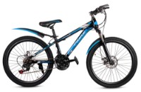 Велосипед Frike TY-MTB 26 Black/Blue фото №1 — интернет-магазин Desire.md