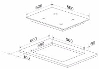 Plită incorporabilă cu gaz Hansa BHKS6718511 imaginea #3 — magazin online Desire.md
