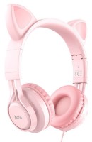 Наушники Hoco W36 Cat Pink фото №1 — интернет-магазин Desire.md
