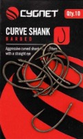 Cârlige pentru pescuit Cygnet Curve Shank Barbed 6 10pcs imaginea #1 — magazin online Desire.md