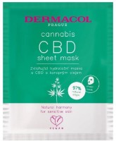 Mască pentru față Dermacol Cannabis CBD Sheet Mask 1pcs