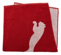 Prosop Puma Team Towel Small For All Time Red/Puma White 50x100