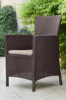 Fotoliu Keter Iowa Brown/Oat (212277) imaginea #2 — magazin online Desire.md