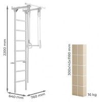 Шведская стенка DSK 3 (11.21.7.06.410.05.06-24) Pastel  фото №9 — интернет-магазин Desire.md