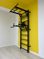 Spalier gimnastica DSK (11.05.07+11.05.03+11.05.08) Black Matt imaginea #6 — magazin online Desire.md