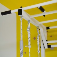 Шведская стенка c рукоходом Romana Plus (11.05.01) White фото №10 — интернет-магазин Desire.md