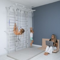 Шведская стенка c рукоходом Romana S7 (01.31.7.06.410.05.01-68) Pastel фото №5 — интернет-магазин Desire.md