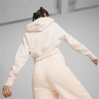 Женская толстовка Puma Classics+ Relaxed Cropped Hoodie Rosebay XL фото №4 — интернет-магазин Desire.md