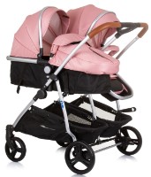 Carucior Chipolino Duo Smart Flamingo (KBDS02405FL) imaginea #2 — magazin online Desire.md