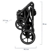 Коляска Kikka Boo Amani Grey (31001020124) фото №3 — интернет-магазин Desire.md