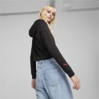 Hanorac damă Puma F1 Ess Cropped Hoodie Wns Puma Black L imaginea #4 — magazin online Desire.md