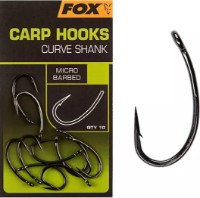Крючки для рыбалки Fox Carp Hooks Curve Shank 4 10pcs