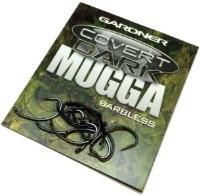 Cârlige pentru pescuit Gardner Cover Dark Mugga Hook Barbed 4 10pcs imaginea #1 — magazin online Desire.md