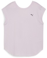 Tricou de dame Puma Studio Foundations Tee Grape Mist, s.M imaginea #1 — magazin online Desire.md