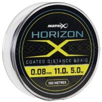 Леска для рыбалки Matrix Horizon X Coated Distance Braid 150m 0.08mm