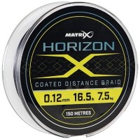 Леска для рыбалки Matrix Horizon X Coated Distance Braid 150m 0.12mm