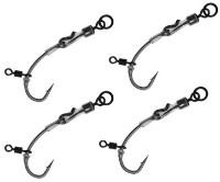 Lesă de pescuit Delphin The End Ronnie Rig 6 4pcs imaginea #1 — magazin online Desire.md