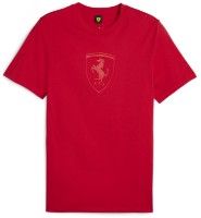 Мужская футболка Puma Ferrari Race Big Shield Tonal Rosso Corsa, s.XXL