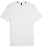 Tricou bărbătesc Puma Ferrari Race Big Shield Tonal Puma White, s.L imaginea #1 — magazin online Desire.md