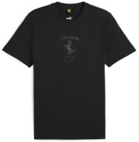Tricou bărbătesc Puma Ferrari Race Big Shield Tonal Puma Black, s.S imaginea #1 — magazin online Desire.md