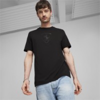 Tricou bărbătesc Puma Ferrari Race Big Shield Tonal Puma Black, s.S imaginea #3 — magazin online Desire.md