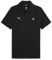 Поло Puma Ferrari Style Jacquard Puma Black M фото №1 — интернет-магазин Desire.md