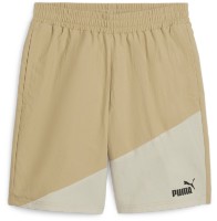 Pantaloni scurți pentru bărbați Puma Power Colorblock Woven Shorts 8 Prairie Tan, s.XXL