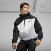 Jachetă pentru bărbați Puma Power Windbreaker 1/2 Zip Puma Black XL imaginea #3 — magazin online Desire.md