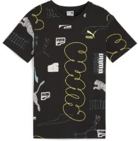 Детская футболка Puma Classics Brand Love Aop Tee B Puma Black, s.164 фото №1 — интернет-магазин Desire.md