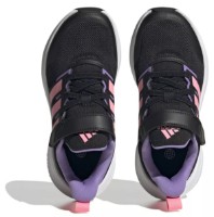 Кроссовки детские Adidas FortaRun 2.0 El K Core Black/Beam Pink/Violet Fusion, s.28 фото №2 — интернет-магазин Desire.md