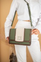 Geantă Keddo S-328100/50 Khaki imaginea #3 — magazin online Desire.md