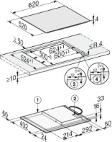 Plită incorporabilă cu inducție Miele KM 7361 FL imaginea #4 — magazin online Desire.md