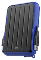 Внешний жесткий диск Silicon Power Armor A66 1Tb Black/Blue (SP010TBPHD66SS3B)
