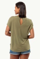 Tricou de dame Jack Wolfskin Mola T W Darkolivegreen, s.M imaginea #3 — magazin online Desire.md