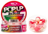 Boilies pentru pescuit Senzor Bicolor Căpșună & Usturoi 12mm 25g imaginea #1 — magazin online Desire.md
