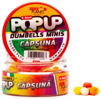Boilies pentru pescuit Senzor Dumbells Minis Căpșună 4-5mm 10g imaginea #1 — magazin online Desire.md