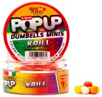 Boilies pentru pescuit Senzor Dumbells Minis Krill 4-5mm 10g imaginea #1 — magazin online Desire.md