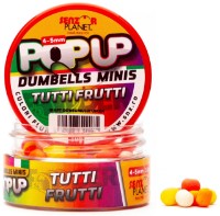Boilies pentru pescuit Senzor Dumbells Minis Tutti Frutti 4-5mm 10g imaginea #1 — magazin online Desire.md