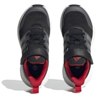 Кроссовки детские Adidas FortaRun 2.0 El K Core Black/Silver Metallic/Better Scarlet, s.38 фото №3 — интернет-магазин Desire.md