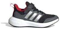 Adidași pentru copii Adidas FortaRun 2.0 El K Core Black/Silver Metallic/Better Scarlet, s.40 imaginea #1 — magazin online Desire.md
