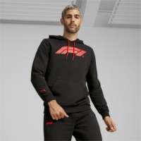 Hanorac pentru bărbați Puma F1 Ess Logo Hoody Puma Black S imaginea #3 — magazin online Desire.md