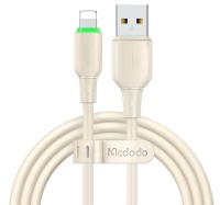 Cablu USB Mcdodo CA-4740 1.2m Beige imaginea #1 — magazin online Desire.md