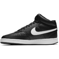 Bocanci pentru dame Nike Wmns Court Vision Mid Black/White, s.39 imaginea #2 — magazin online Desire.md