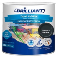 Smalț Brillant Extreme Protection 2.5L Gri Antracit
