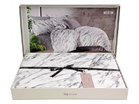 Lenjerie de pat Newhome Delux Satin Marble (53379.4) imaginea #3 — magazin online Desire.md
