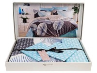 Lenjerie de pat Newhome Delux Satin Randy (53379.6) imaginea #2 — magazin online Desire.md