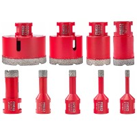 Set carote diamantate Red Technic RTZOD0046 imaginea #2 — magazin online Desire.md