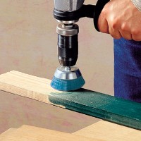 Perie tip oala din sarma de nylon Wolfcraft 2729000 imaginea #2 — magazin online Desire.md