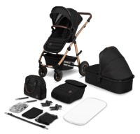 Carucior Lionelo Amber 2in1 Black Onyx imaginea #6 — magazin online Desire.md